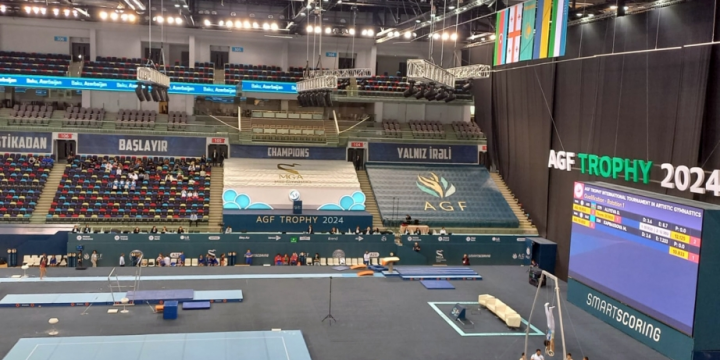 Bakıda bədii gimnastika üzrə Dünya Kuboku start götürüb
