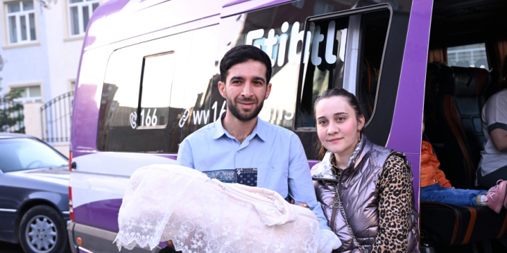 Füzuli şəhərinə növbəti köç karvanı yola düşüb