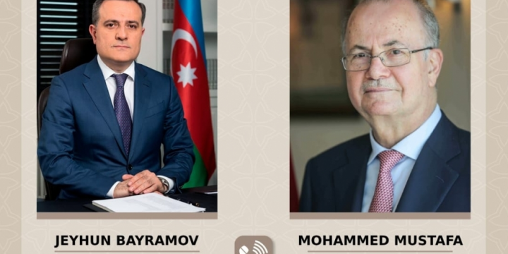 Azerbaijani FM, Palestinian PM discuss situation in Gaza