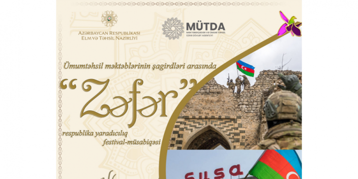 “Zəfər” respublika yaradıcılıq festival-müsabiqəsi keçirilir