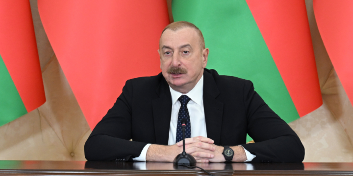 President Ilham Aliyev thanks Kyrgyzstan for its support for restoration of the liberated territories