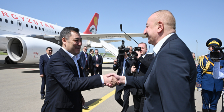 President of Kyrgyzstan Sadyr Zhaparov, who is on state visit to Azerbaijan, arrived in Fuzuli district