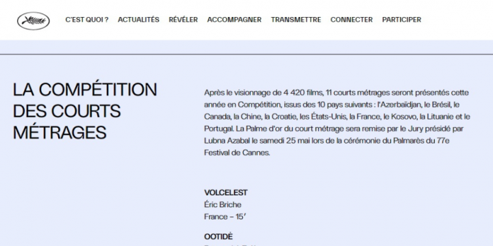 Azerbaijani film selected for Cannes Short Film Festival