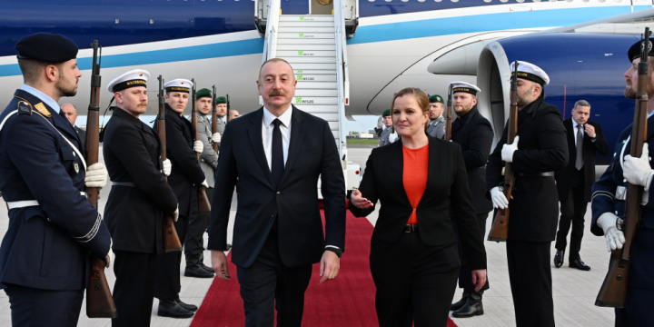President Ilham Aliyev embarked on working visit to Germany
