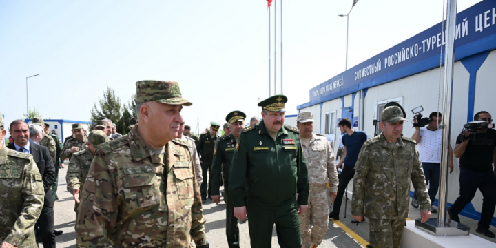 Closing ceremony of Turkish-Russian Joint Monitoring Center held