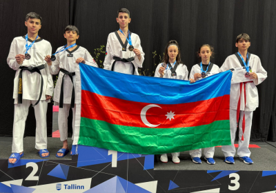 Azərbaycan taekvondoçuları Prezident Kubokunda 6 medal qazanıblar