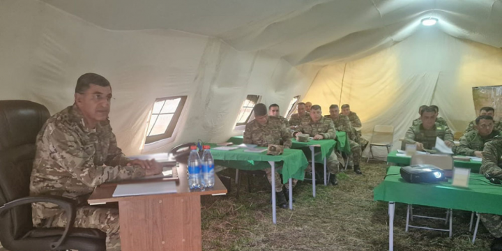 Azerbaijan Army command-staff exercises accomplished