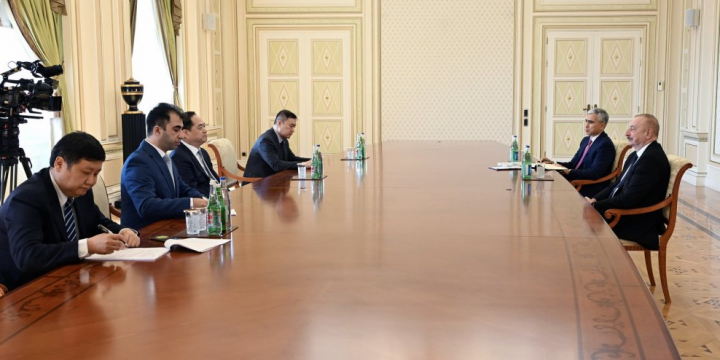 President Ilham Aliyev received President of Chinese People’s Association for Friendship with Foreign Countries