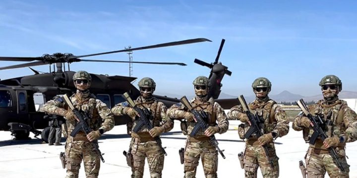 “Anadolu Ankası – 2024” təlimi: şərti düşmənin avtomobil kolonu pusquya salınıb