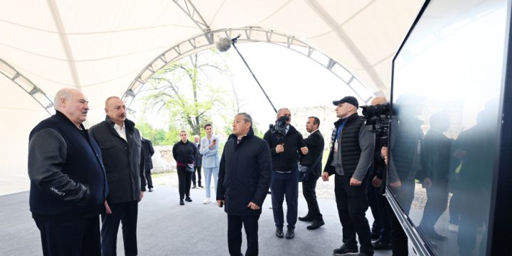 Prezidentlərə Şuşanın Baş planı barədə məlumat verilib
