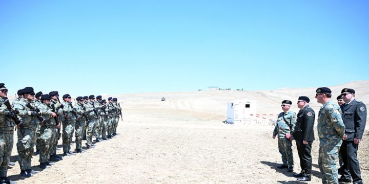 Hərbi Polis İdarəsinin şəxsi heyəti ilə döyüş hazırlığı məşqləri keçirilib