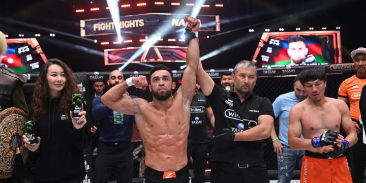 Azərbaycanın MMA döyüşçüsü qazaxıstanlı rəqibinə qalib gəlib