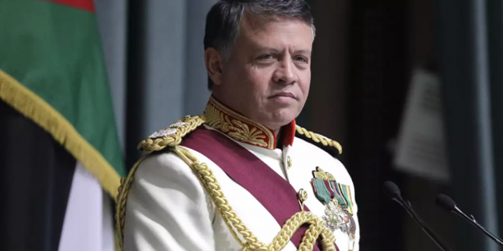 İordaniya Kralı Prezident İlham Əliyevi təbrik edib