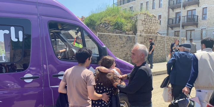 Şuşa şəhərində daha 15 ailəyə mənzillərinin açarları təqdim olunub 