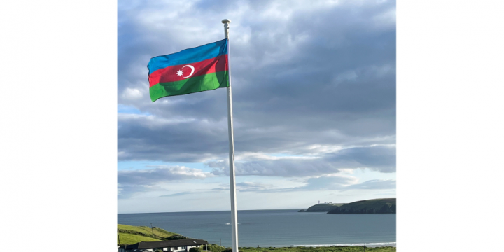 İrlandiyada Azərbaycan Bayrağı qaldırılıb