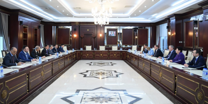 Deputy Speaker of Russian Parilament visits Milli Majlis