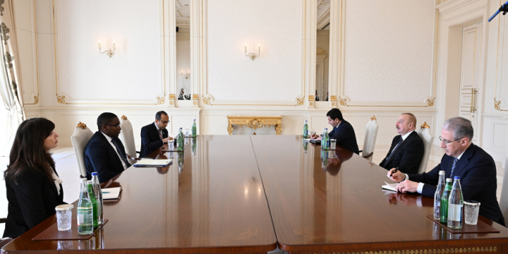 President Ilham Aliyev received Special Adviser to UN Secretary-General