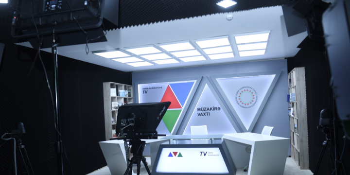 Qərbi Azərbaycan Televiziyasının binasının açılışı olub
