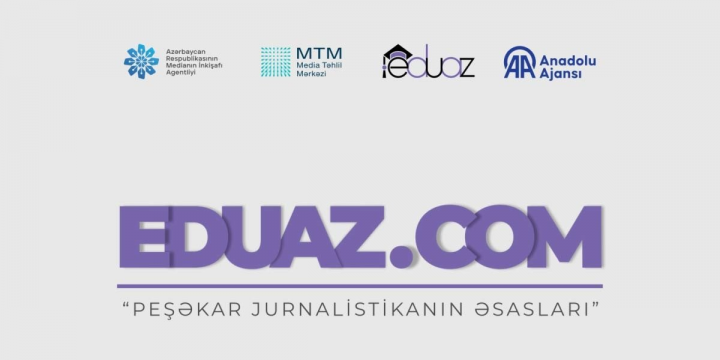 “Peşəkar jurnalistikanın əsasları” adlı onlayn təlim kursu istifadəyə verilib