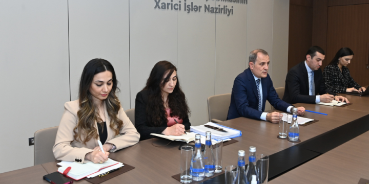 FM Bayramov meets with Special Adviser to UN Secretary-General on Climate Action and Just Transition