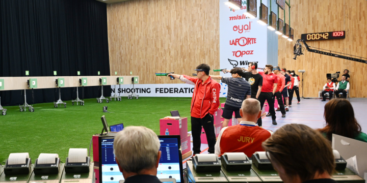 Chinese shooter triumphs at ISSF Baku World Cup 2024