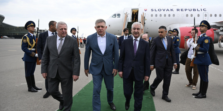 Slovak Prime Minister arrives in Azerbaijan for official visit