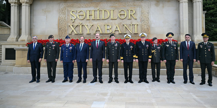 Turkish National Defense University delegation visits Azerbaijan