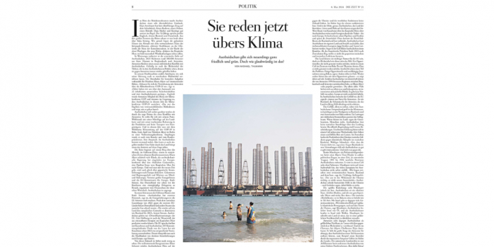Almaniyanın “Die Zeit” qəzetində Azərbaycana həsr olunmuş məqalə dərc edilib