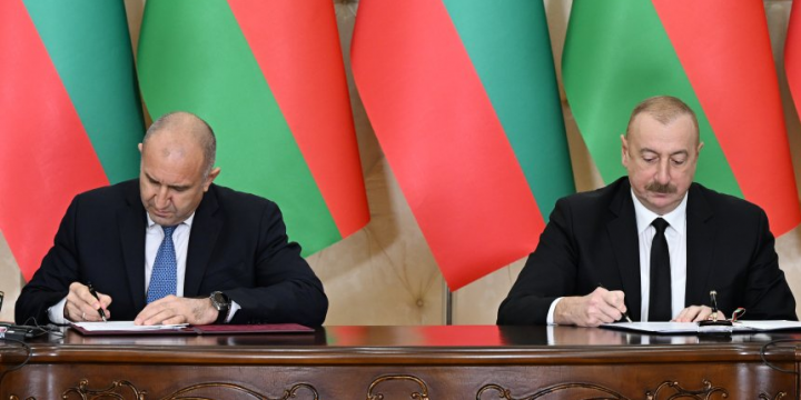 Azerbaijan and Bulgaria signed documents