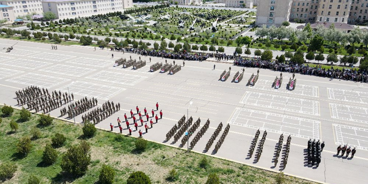 Azərbaycan Ordusunda andiçmə mərasimləri keçirilib