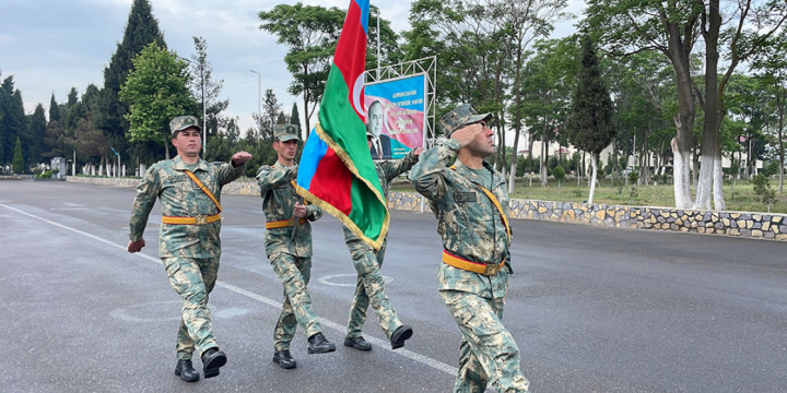 Azerbaijan Army holds military oath-taking ceremonies