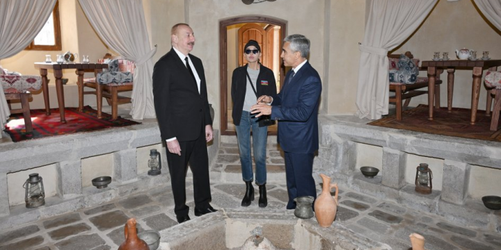 Shirin Su Bathhouse inaugurated in Shusha after restoration