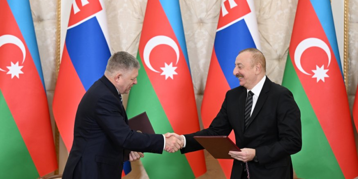 Azerbaijan and Slovakia signed documents