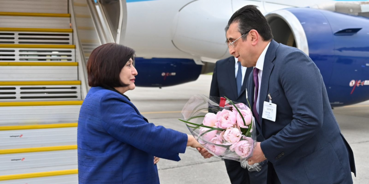 Sahibə Qafarova İsveçrə Konfederasiyasına səfərə gedib