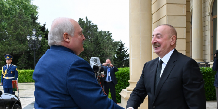 Official welcome ceremony was held for President of Belarus Aleksandr Lukashenko