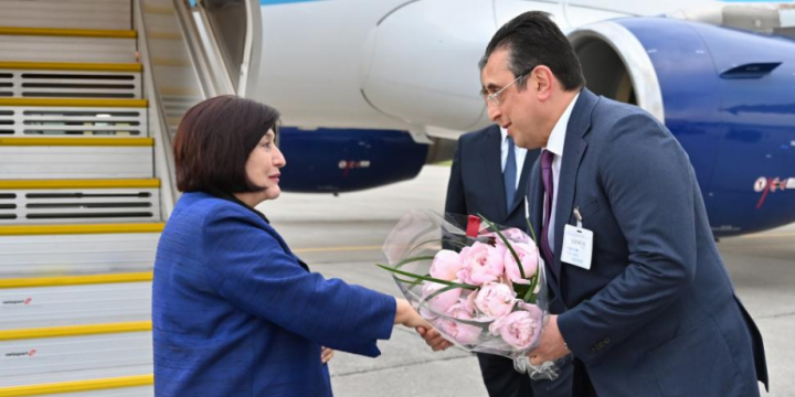 Azerbaijan’s Parliament Speaker arrives in Switzerland for working visit