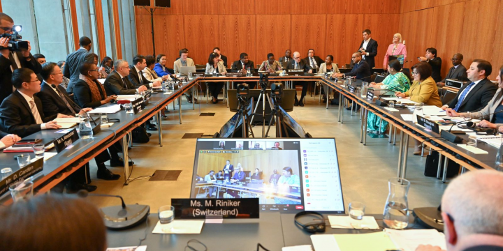 Sahibə Qafarova Parlament Sədrlərinin 6-cı Dünya Konfransının Təşkilat Komitəsinin 1-ci iclasında iştirak edib