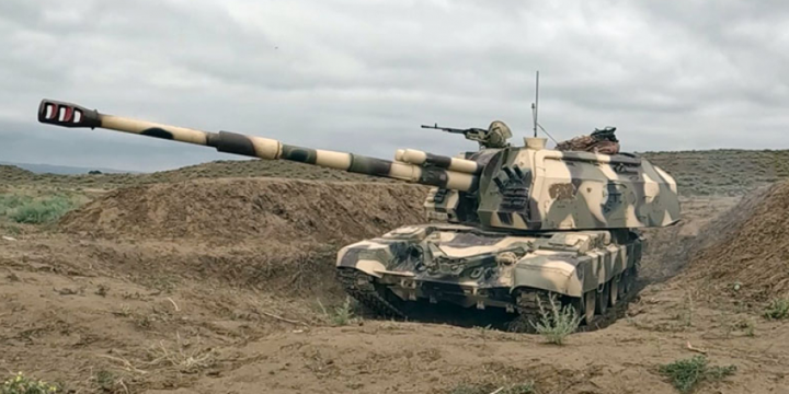Azerbaijan Army’s Artillery units hold live-fire tactical exercise