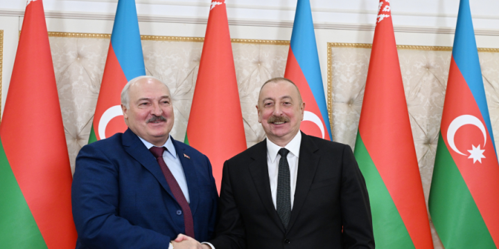 Prezident İlham Əliyev və Prezident Aleksandr Lukaşenko mətbuata bəyanatlarla çıxış ediblər