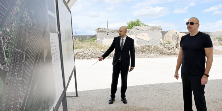 Foundation stone was laid for Karkhulu village in Jabrayil