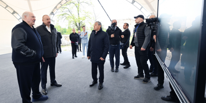 Azerbaijani and Belarus Presidents informed about master plan of Shusha