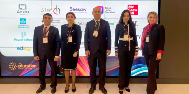 Elm və təhsil naziri Dünya Təhsil Forumunda