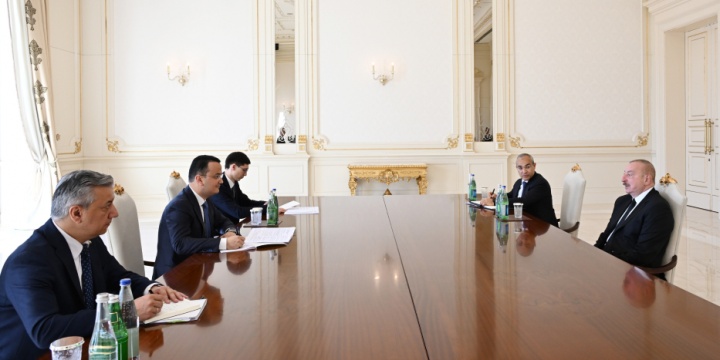 President Ilham Aliyev received Minister of Investment, Industry and Trade of Uzbekistan