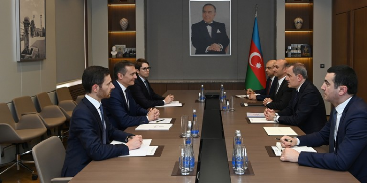 Ceyhun Bayramov İtaliyanın yeni səfirini qəbul edib