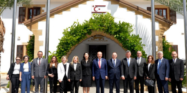 Northern Cyprus’ President receives Azerbaijani and Turkish Ombudspersons