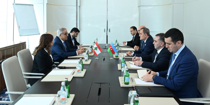 FM Bayramov briefs Lebanese counterpart on Azerbaijan-Armenia normalization process