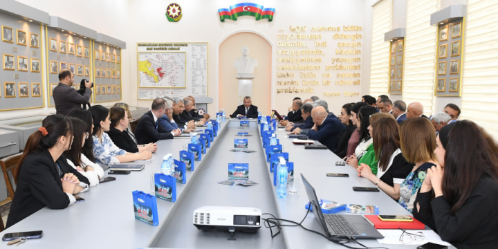 “Şuşa qalası” broşürlar seriyasının təqdimatı olub
