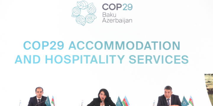 COP29 vahid onlayn rezervasiya platforması təqdim edilib