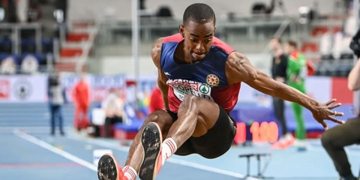 Azerbaijan’s triple jumper claims bronze at international tournament