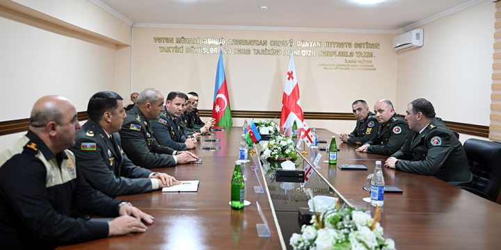 Gürcüstanın Hərbi Polis Departamentinin rəisi Azərbaycana gəlib